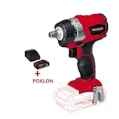 Einhell PROFESSIONAL akumulatorski udarni nasadni odvijač Power X-Change TP-CW 18 Li BL 4510040 + POKLON Einhell starter kit Power X-Change 18V 2.5Ah 4512097