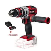 Einhell PROFESSIONAL akumulatorska udarna bušilica Power X-Change TE-CD 18 Li-i BL 4513860 + POKLON Einhell starter kit Power X-Change 18V 2.5Ah 4512097