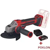 Einhell PROFESSIONAL akumulatorksa brusilica TP-AG 18/125 CE Q Li 4431155 + POKLON Einhell starter kit Power X-Change 18V 2.5Ah 4512097