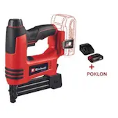 Einhell akumulatorska heftalica TE-CN 18 Li 4257790 Einhell akumulatorska heftalica TE-CN 18 Li 4257790 + Poklon Einhell starter kit Power X-Change 18V 2.5Ah