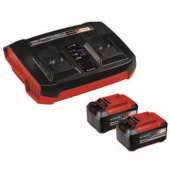 Einhell starter set PXC 2 x 5,2Ah & Twincharger Kit