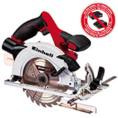 Einhell akumulatorska ručna kružna testera Power X-Change TE-CS 18/165 Li-solo