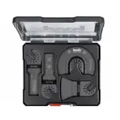 Einhell 4-delni set nastavaka drvo/metal za multi-alat u koferu 49708890