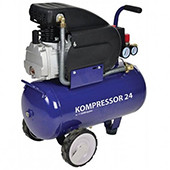Elektro maschinen klipni kompresor 24 L Blue  