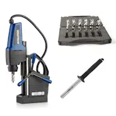 Evolution magnetna bušilica 42mm 1200W EVO42 + POKLON set frezera + magnetni skupljač opiljaka EVO-CYCLONE u koferu 095-0004A