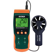 Extech merač i snimač temperature i protoka vazduha SDL 310