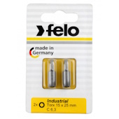 Felo set bitova Industrial TORX TX15 x 25 2/1 02615036