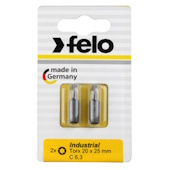 Felo set bitova Industrial TORX TX25 x 25 2/1 02625036