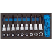 Gedore set nasadnih ključeva inbusa i TORX nastavaka 1/2″ u 1/3 CT modulu 19/1 1500 CT1-ITX 19 LKP 