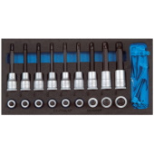 Gedore set nasadnih ključeva inbusa i TORX nastavaka 1/2″ u 1/3 CT modulu 19/1 1500 CT1-ITX 19 LKP 