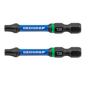 Gedore set torzionih bitova TORX T20 50mm 2/1 666 TR50 T20-02