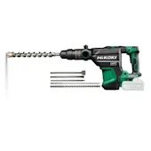 Hikoki akumulatorski SDS-max kombi čekić DH3640DA-W2Z + poklon set burgija i probijača