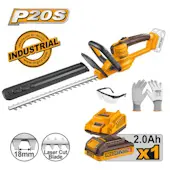 Ingco aku trimer za živu ogradu 20V 1x2Ah CHTLI20461E
