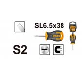 Ingco odvijač ravni 6.5x38mm HS686038