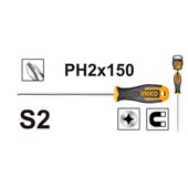 Ingco odvijač Phillips PH 2x150mm HS68PH2150