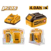 Ingco set baterija 4AH + punjač FBCPK1214E