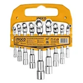 Ingco ugaoni nasadni ključevi L 7-19mm set 9/1 LASWT0901