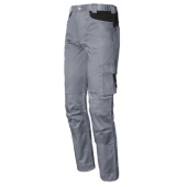  ISSA radne pantalone Stretch zimske klasičan kroj sive 08731W