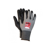 ISSA zaštitne rukavice protiv prosecanja PU sive 07257