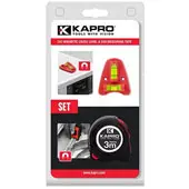 Kapro set K5093242 merna traka 3 m + magnetna ukrštena libela 242