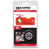 Kapro set K5093245 merna traka 3 m + mini libela 10 cm