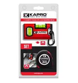 Kapro set K5093771 merna traka 3 m + magnetna libela 10 cm