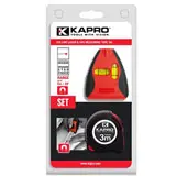 Kapro set K5093816 linijski laser sa libelom 816 + metar 3 m