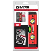 Kapro set K5103779T merna traka 3 m + magnetna mini libela 23 cm