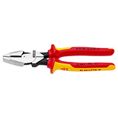 Knipex kombinovana klešta za kablove Lineman izolovana 1000V VDE 240mm u blister pakovanju 09 08 240 SB