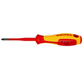 Knipex odvijač Slim PlusMinus Phillips® 1000V VDE PH/S1 98 24 01 SLS