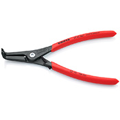 Knipex precizna klešta za spoljašnje sigurnosne prstenove sa graničnikom kriva 210mm 49 41 A31