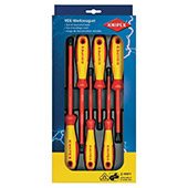 Knipex izolovani električarski odvijači 1000V set 6/1 00 20 12 V01