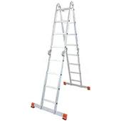 Krause Monto univerzalne zglobne merdevine Multimatic 4x4 gazišta 120694