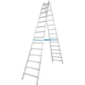 Krause Stabilo sigurnosne obostrane merdevine 2x14 gazišta 124951