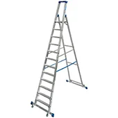 Krause Stabilo kotrljajuće stepenaste merdevine sa osloncem 12 gazišta 127365