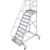 Krause pokretne stepenice sa platformom 10 gazišta nagib 60° 100mm 829092