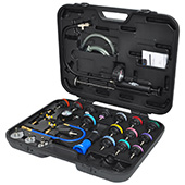 KS Tools MASTER set univerzalnih alata za dijagnostiku rashladnih sistema 25-delni 150.1930