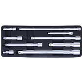 KS Tools set nagibnih produžetaka 9-delni 911.0009