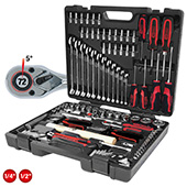 KS Tools CHROMEplus set univerzalnih alata 97-delni 1/4