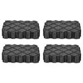 KS Tools set univerzalnih gumenih podloga za podizne platforme 4-delni 160.0391-TD