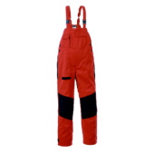 Lacuna radne farmer pantalone Spektar crvene 8SPEKBC