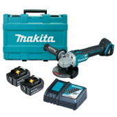 Makita akumulatorska brusilica 18V LXT DGA504RTE