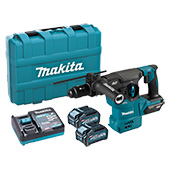 Makita akumulatorska bušilica-čekić XGT 40V max HR009GM201