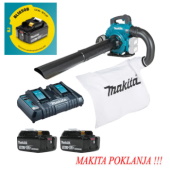 Makita akumulatorska duvalica 18+18V DUB363PT2V
