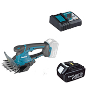 Makita akumulatorske makaze za travu DUM604ZX + baterija BL1830B + brzi  punjač DC18RC