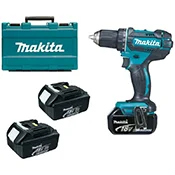 Makita akumulatorska bušilica - odvijač DDF482RFE3 + poklon Makita set burgija i umetaka P-57087