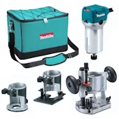 Makita jednoručna glodalica RT0702CX2