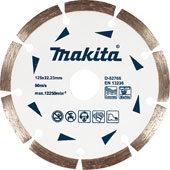 Makita segmentni list za suvo sečenje betona i mermera 125mm D-52766