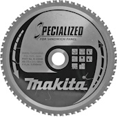 Makita TCT Specialized list za testeru za sendvič ploče 270mm B-33598