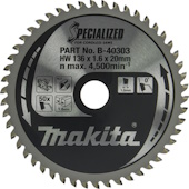 Makita TCT Specialized list za testeru 136mm B-40303